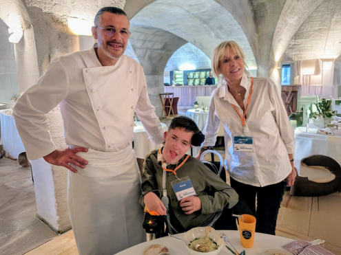 Déjeuner à l'Oustau de Baumanière