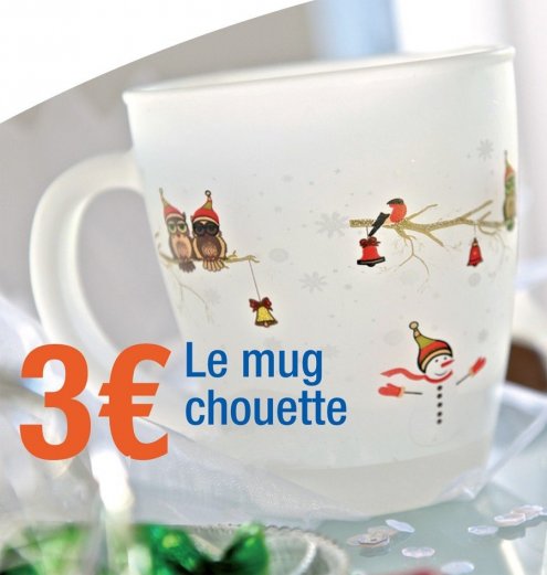 Un Mug Chouette pour No&euml;l !