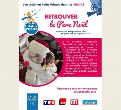 Une mission exceptionnelle pour 50 petits princes et princesses : retrouver le P&egrave;re No&euml;l