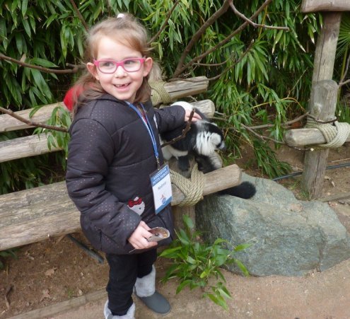 A la rencontre des animaux du zoo de la Fl&egrave;che !