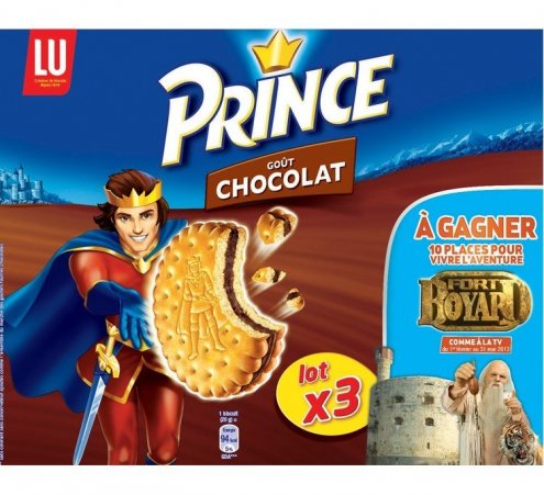 Op&eacute;ration Fort Boyard avec PRINCE&reg; de LU&reg;