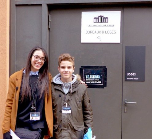Axel &agrave; Hollywood sur Seine
