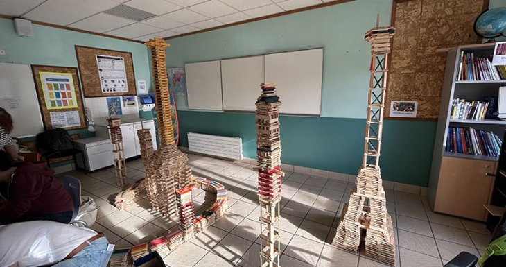 Des ateliers de construction Kapla 