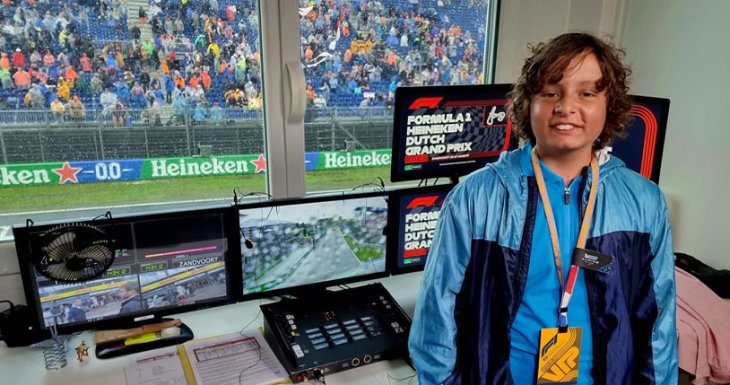 Amaury r&ecirc;ve de F1