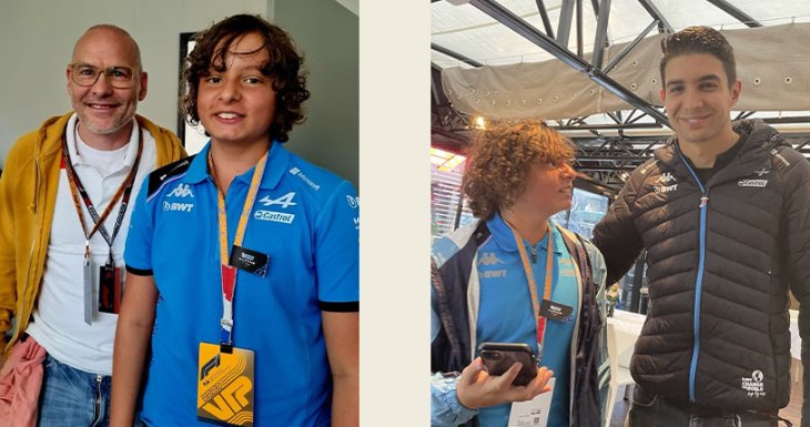 Amaury r&ecirc;ve de F1