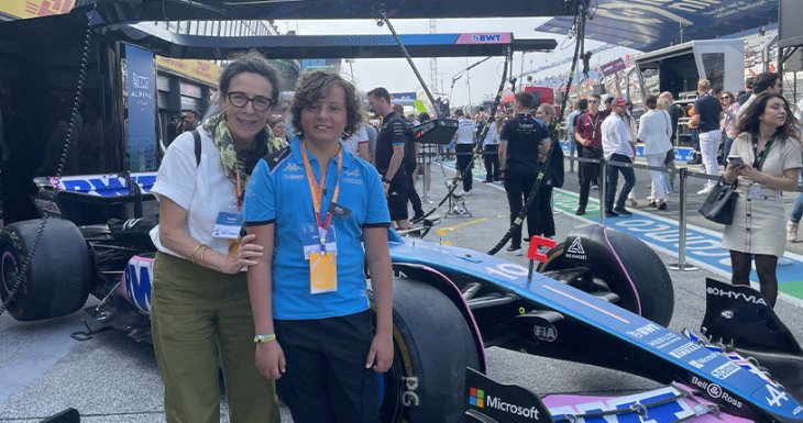 Amaury r&ecirc;ve de F1