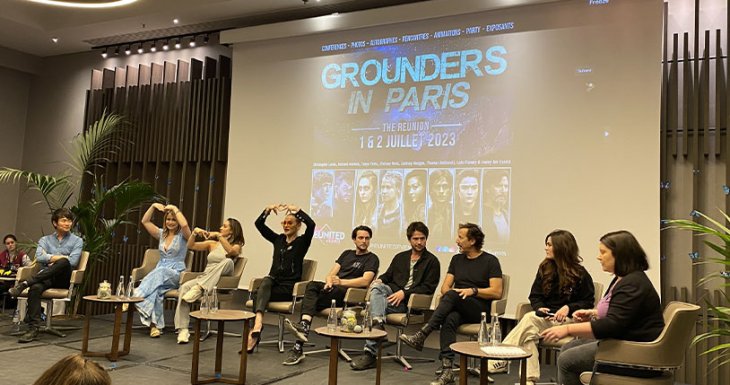 Anne Laure &agrave; la convention &quot;The 100&quot;
