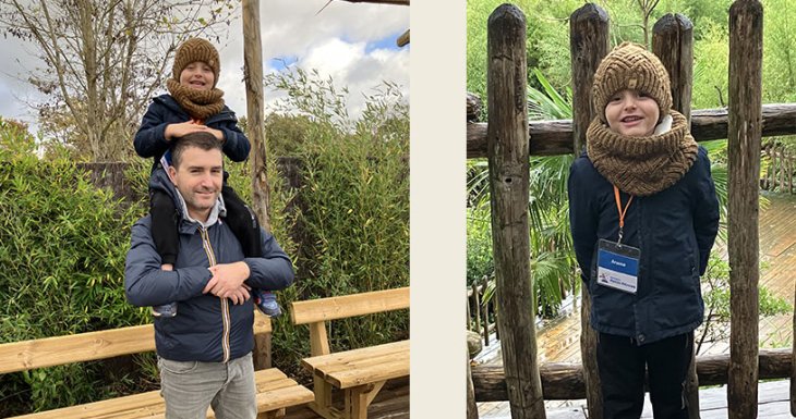 Ars&egrave;ne s&#039;approche de ses animaux pr&eacute;f&eacute;r&eacute;s 