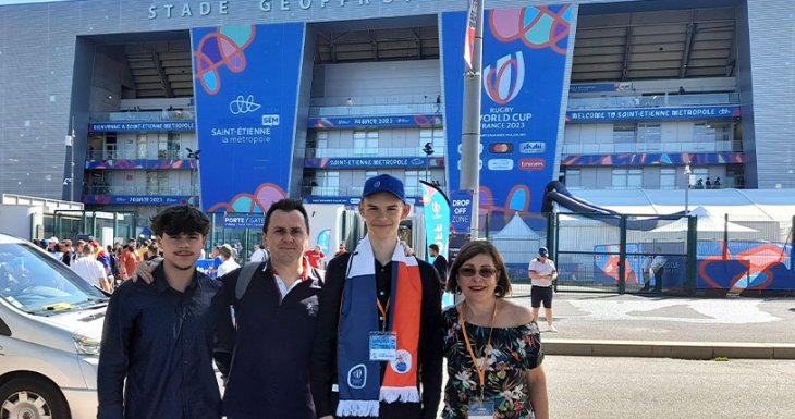[9000e r&ecirc;ve] Achille &agrave; la Coupe du Monde de Rugby 2023