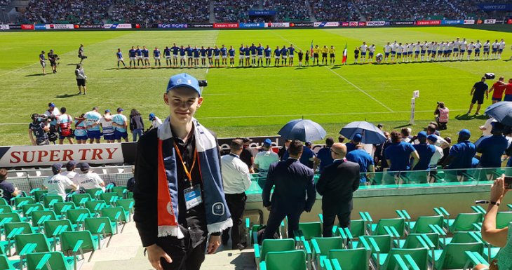 [9000e r&ecirc;ve] Achille &agrave; la Coupe du Monde de Rugby 2023