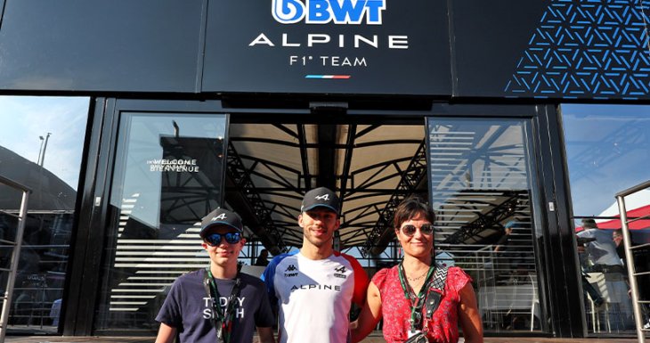 Benjamin r&ecirc;ve de F1