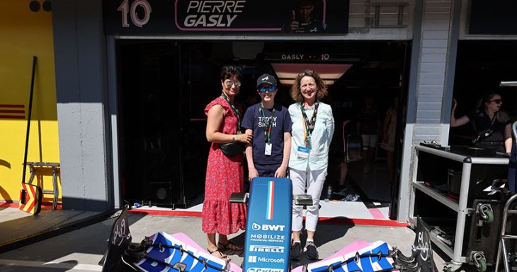 Benjamin r&ecirc;ve de F1