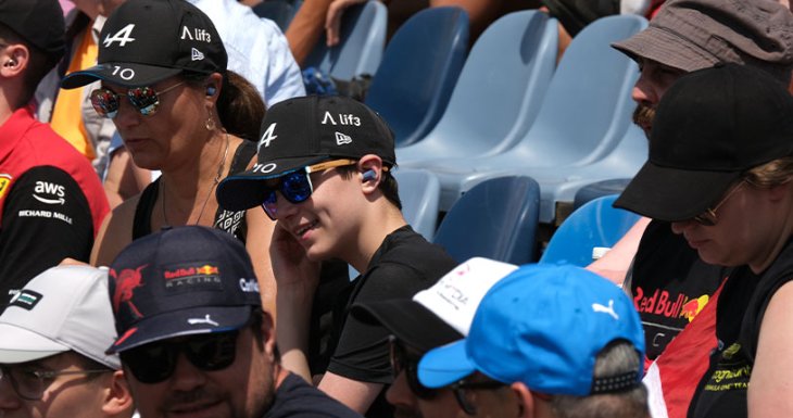 Benjamin r&ecirc;ve de F1