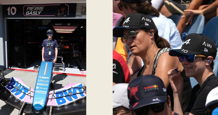 Benjamin r&ecirc;ve de F1