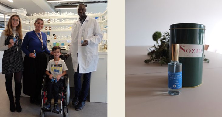 Enzo fabrique son propre parfum 