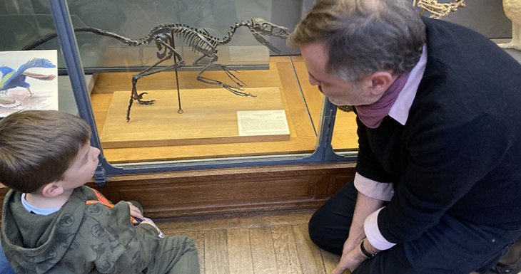 Ethan r&ecirc;ve de pal&eacute;ontologie 