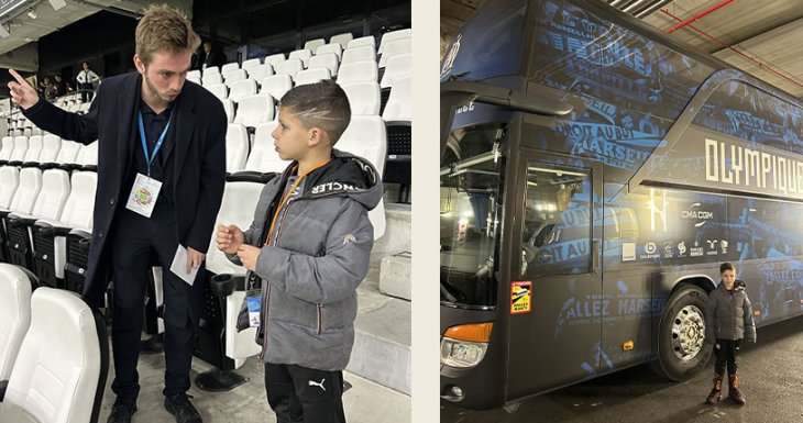 Giulian est un grand fan de l&#039;OM