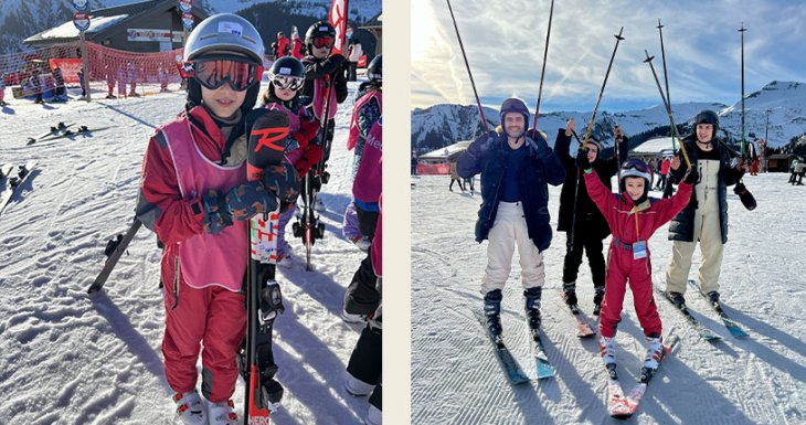 Jawed r&ecirc;ve de la montagne en famille 