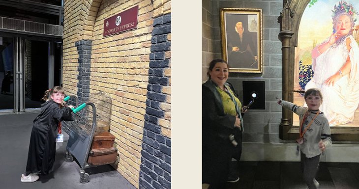 Lenna &agrave; l&#039;exposition HARRY POTTER 