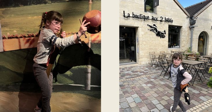 Lenna &agrave; l&#039;exposition HARRY POTTER 