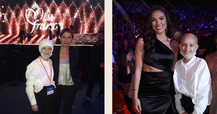 Na&euml;lle assiste &agrave; l&#039;&eacute;lection de Miss France 2024