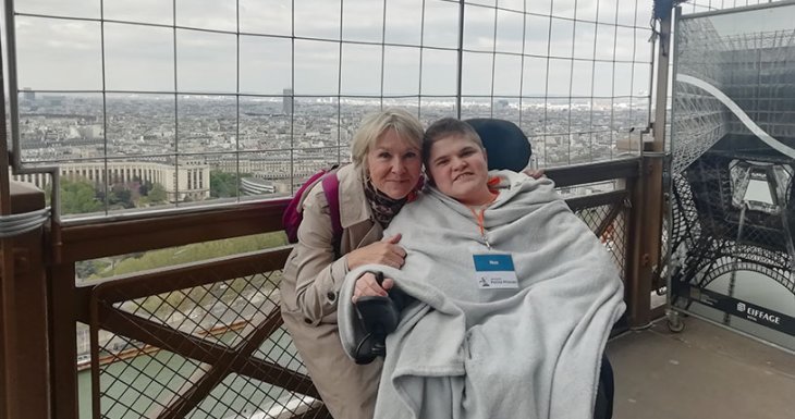 Noa visite Paris 