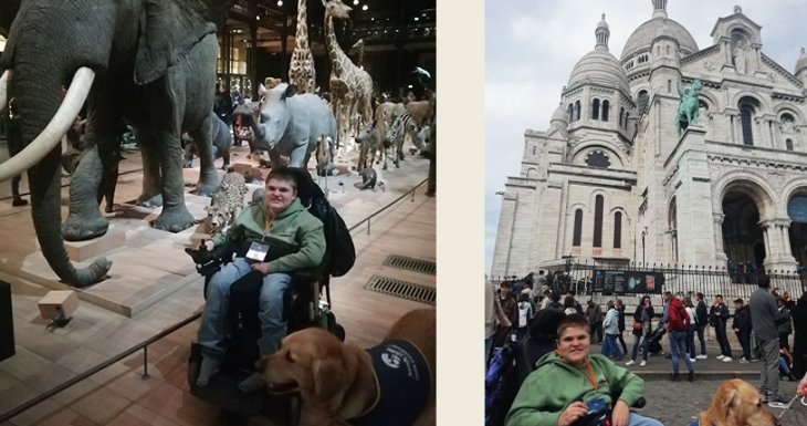 Noa visite Paris 