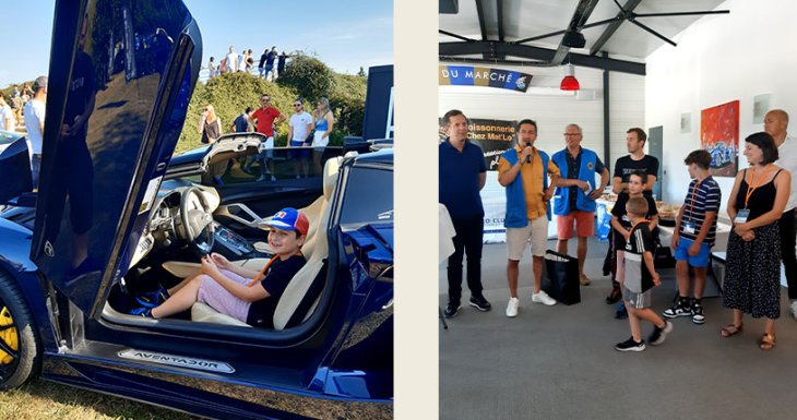Logan, Kylian et Noah au Restrosport
