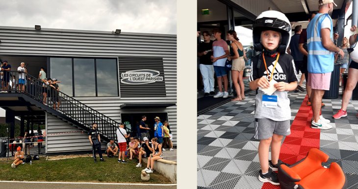 Logan, Kylian et Noah au Restrosport