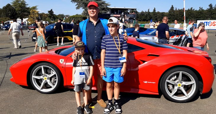 Logan, Kylian et Noah au Restrosport