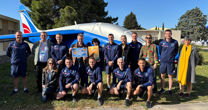 Une journ&eacute;e avec la Patrouille de France