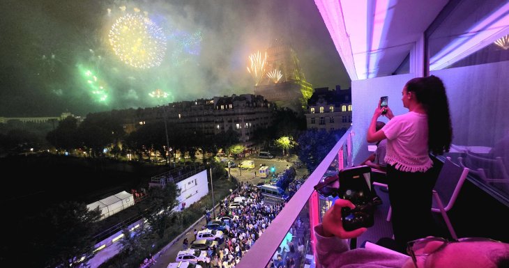 Un feu d&#039;artifice exceptionnel avec Yanis