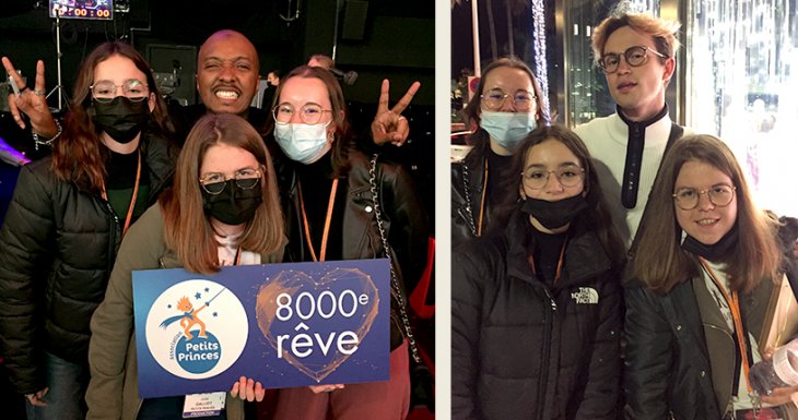 Julie, Laure et Valentine ont r&eacute;alis&eacute; le 8000e r&ecirc;ve de l&rsquo;Association