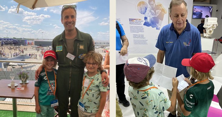 Des r&ecirc;ves r&eacute;alis&eacute;s au Salon du Bourget