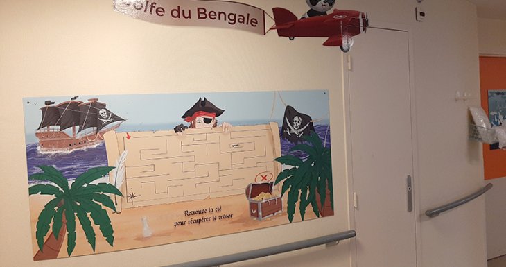 De la d&eacute;coration au sein des services p&eacute;diatriques