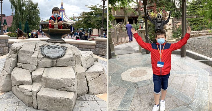 Un r&ecirc;ve &agrave; Disneyland Paris pour Alex
