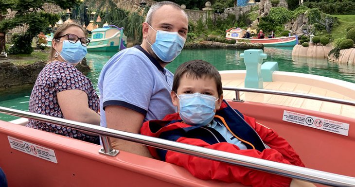 Un r&ecirc;ve &agrave; Disneyland Paris pour Alex