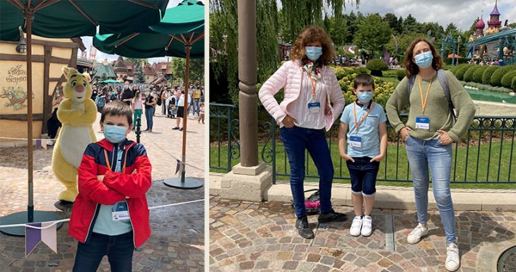 Un r&ecirc;ve &agrave; Disneyland Paris pour Alex