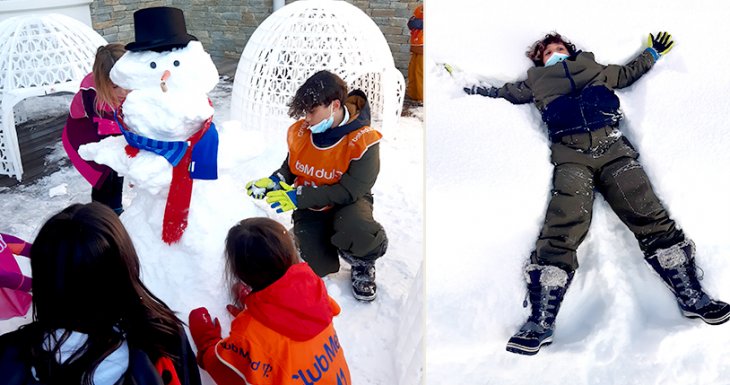 D&eacute;couvrir la neige et le ski en famille