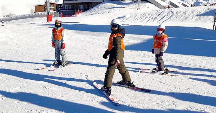 D&eacute;couvrir la neige et le ski en famille