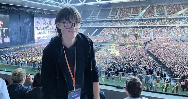 Le r&ecirc;ve de Mathilde au concert de Myl&egrave;ne Farmer 