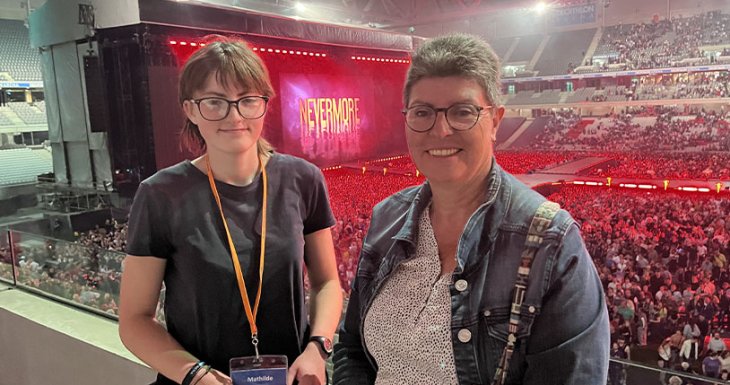 Le r&ecirc;ve de Mathilde au concert de Myl&egrave;ne Farmer 