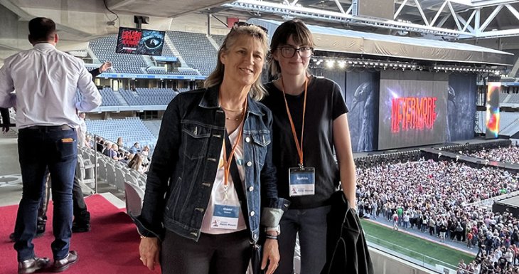 Le r&ecirc;ve de Mathilde au concert de Myl&egrave;ne Farmer 