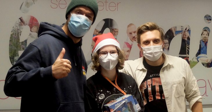 No&euml;l avec McFly et Carlito
