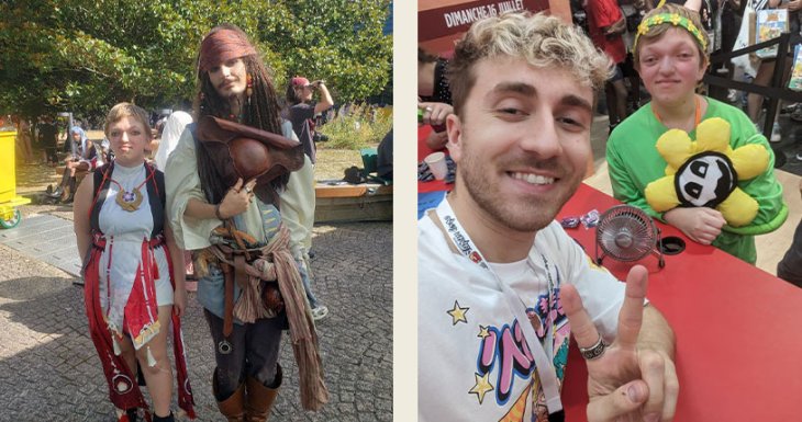 Le r&ecirc;ve de Morigane &agrave; la Japan Expo 