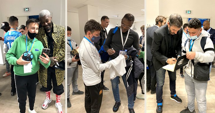 &quot;Match des H&eacute;ros&quot; au stade Orange V&eacute;lodrome de Marseille