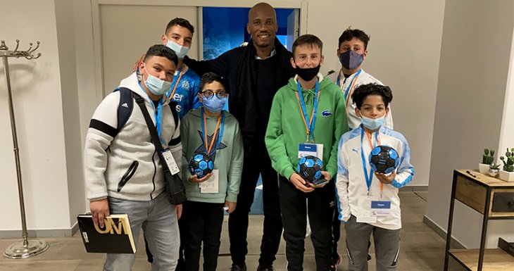 &quot;Match des H&eacute;ros&quot; au stade Orange V&eacute;lodrome de Marseille