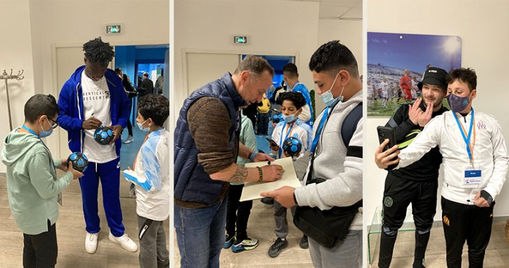 &quot;Match des H&eacute;ros&quot; au stade Orange V&eacute;lodrome de Marseille