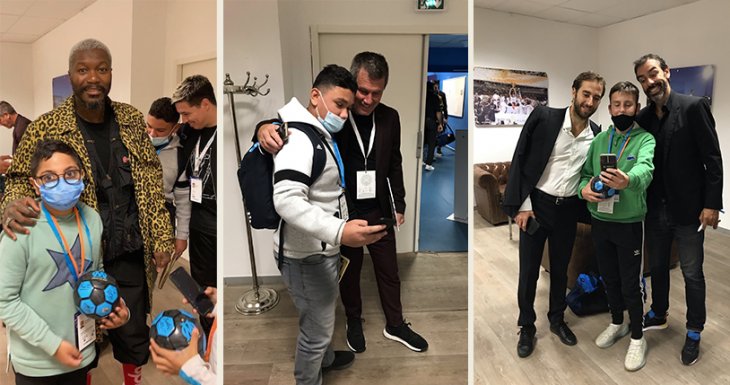 &quot;Match des H&eacute;ros&quot; au stade Orange V&eacute;lodrome de Marseille