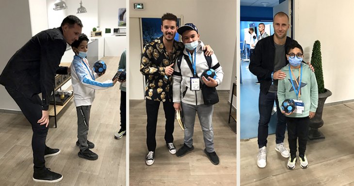 &quot;Match des H&eacute;ros&quot; au stade Orange V&eacute;lodrome de Marseille